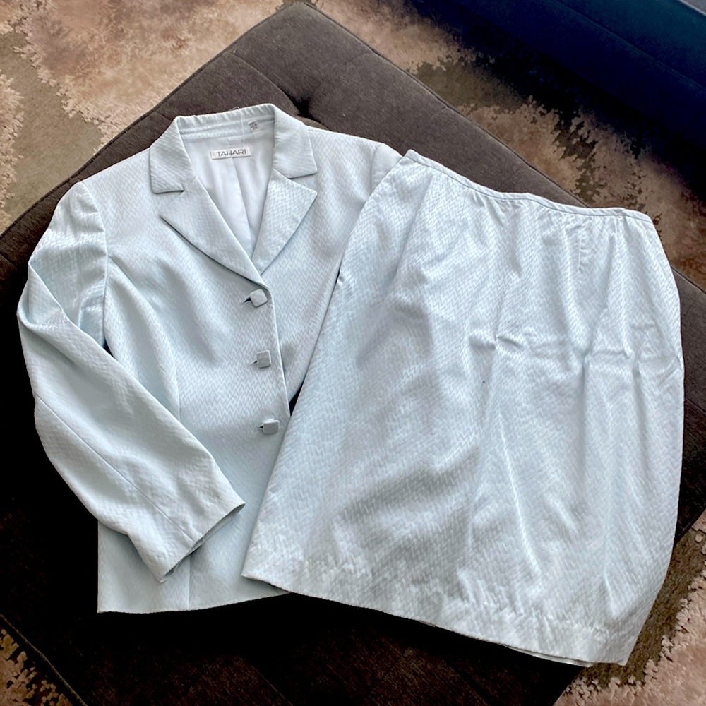 Tahari Blazer and Skirt